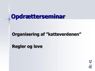 opdr tterseminar
