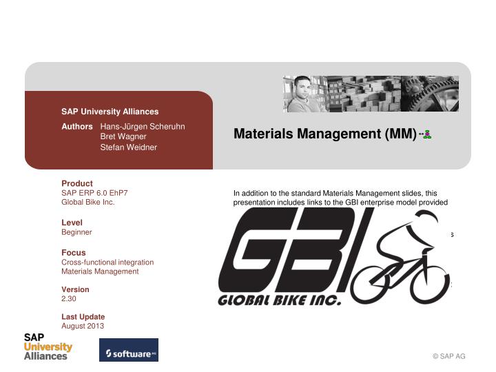 materials management mm