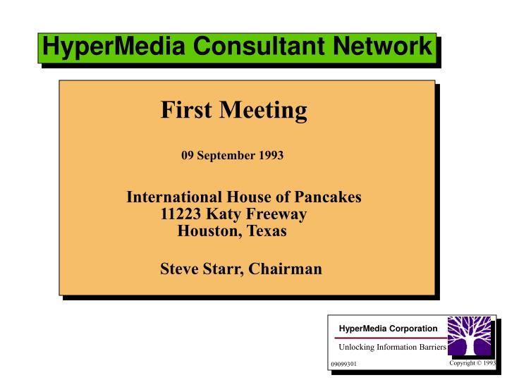 hypermedia consultant network