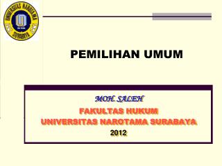 pemilihan umum