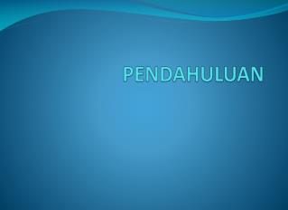 pendahuluan