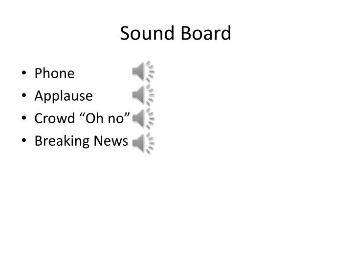 sound board
