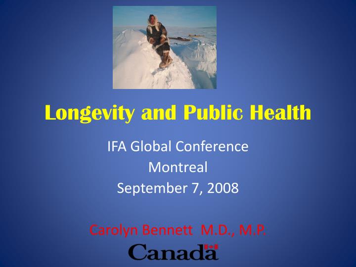 longevity and public health