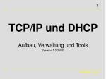 TCP/IP und DHCP - slide 1