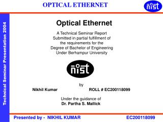 Optical Ethernet