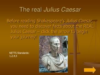 The real Julius Caesar