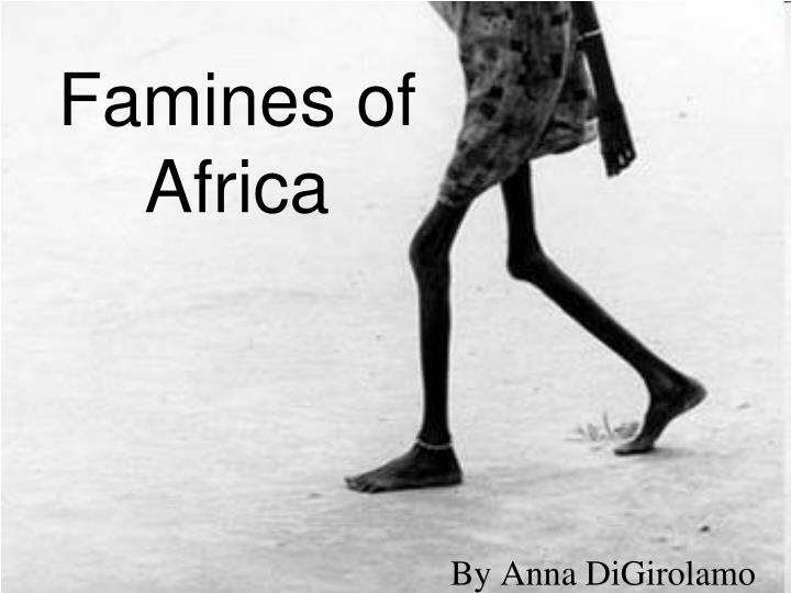 famines of africa