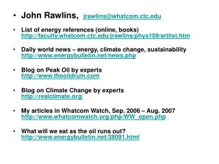 John Rawlins, jrawlins@whatcom.ctc
