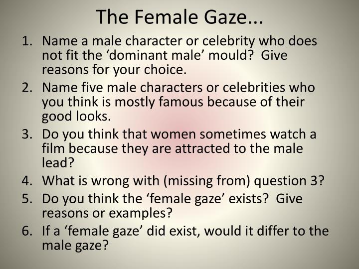 the female gaze