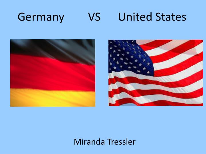germany vs united states