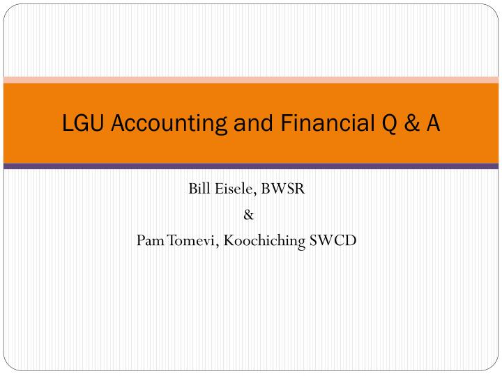 lgu accounting and financial q a