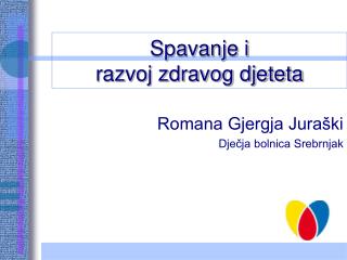 spavanje i razvoj zdravog djeteta