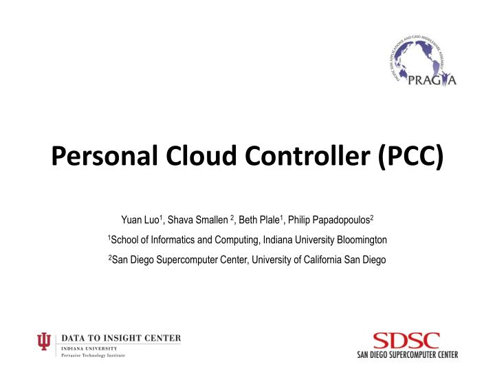personal cloud controller pcc