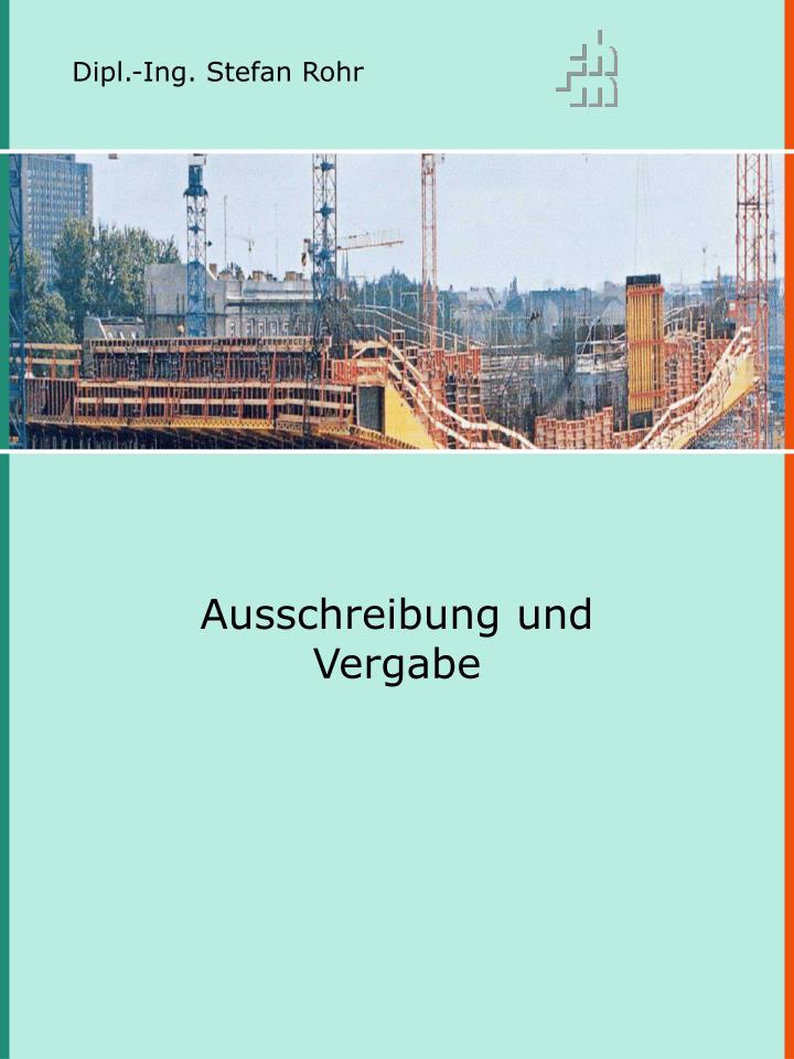 ausschreibung und vergabe