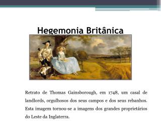 hegemonia brit nica