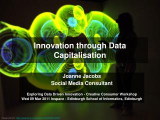 Innovation through Data Capitalisation
