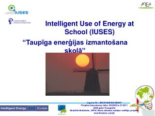 intelligent use of energy at school i uses