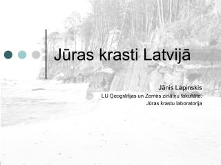 j ras krasti latvij