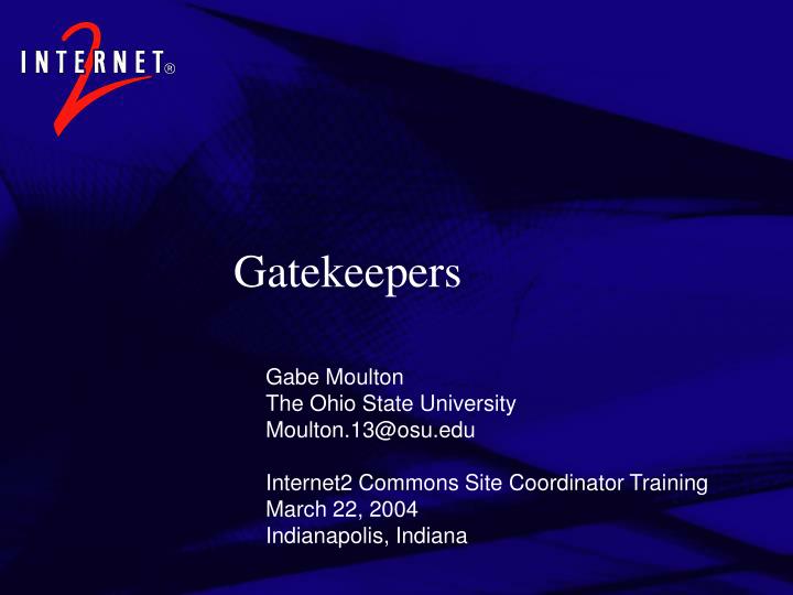 gatekeepers