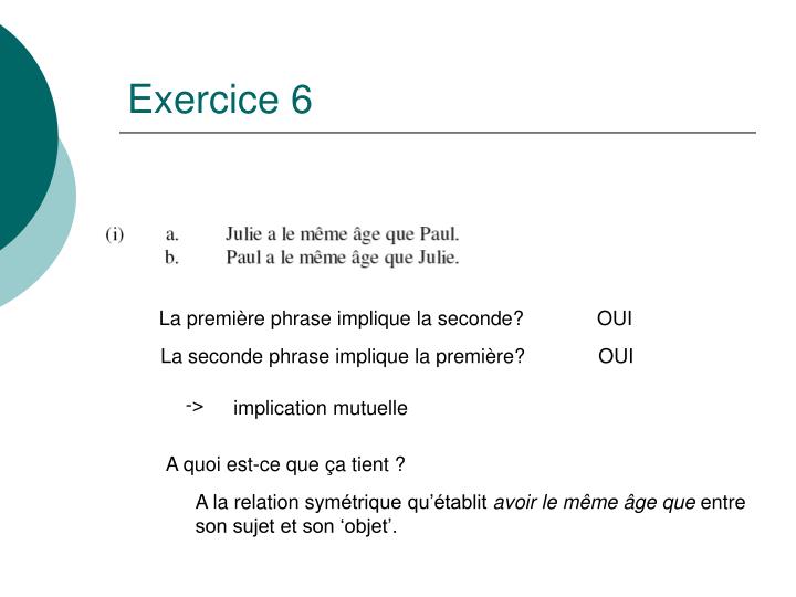 exercice 6