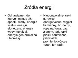 r d a energii