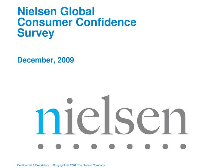 nielsen global consumer confidence survey