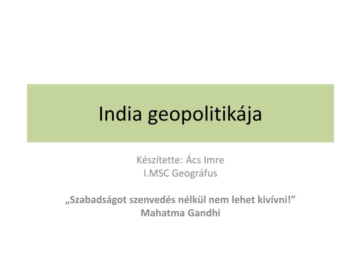 india geopolitik ja