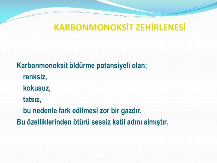 karbonmonoks t zeh rlenes