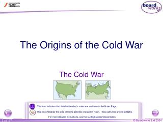 The Origins of the Cold War