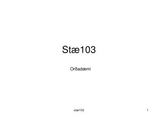 st 103