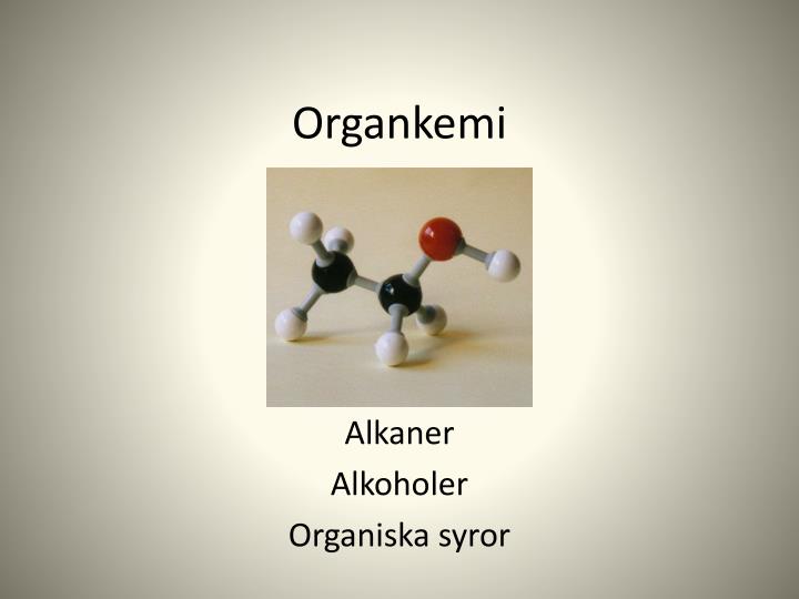 organkemi