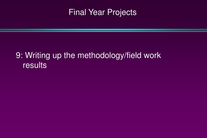 final year projects