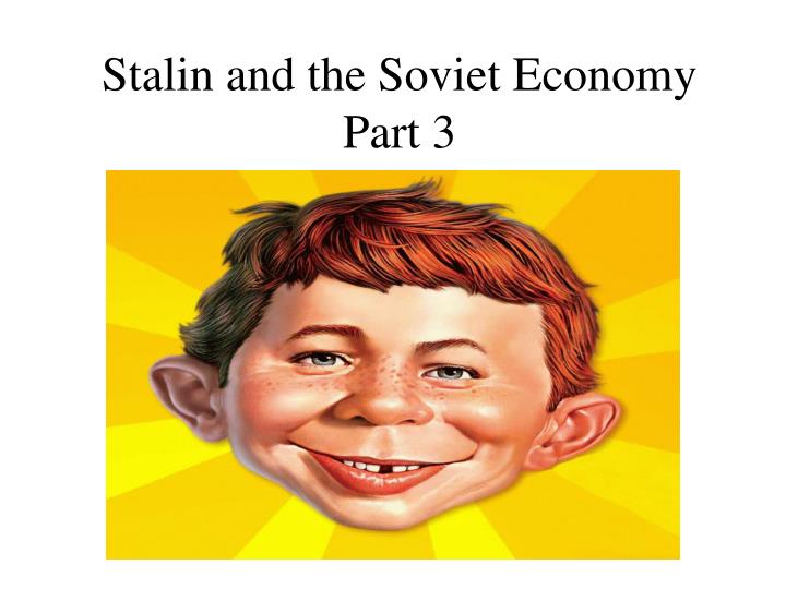 stalin and the soviet economy part 3