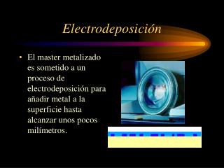 electrodeposici n