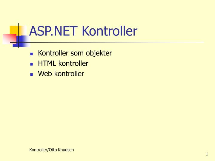 asp net kontroller