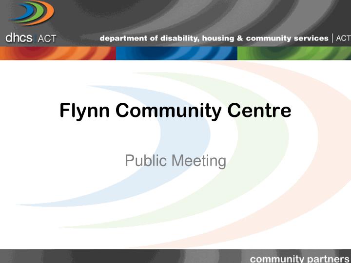 flynn community centre