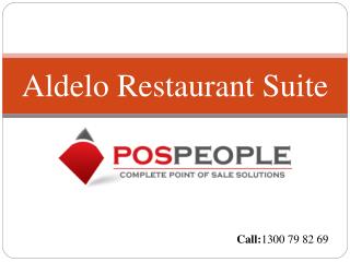 Aldelo Restaurant Suite With POS People Solution