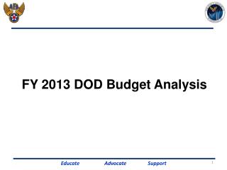 FY 2013 DOD Budget Analysis