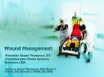 Wound Management - slide 1