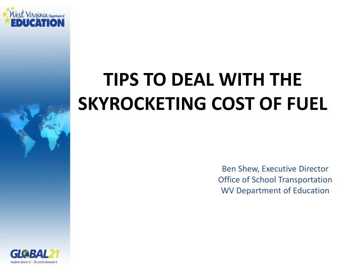 tips to deal with the skyrocketing cost of fuel