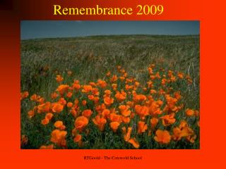 Remembrance 2009