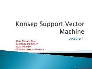konsep support vector machine