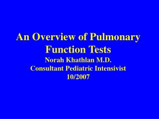 Pulmonary function testing primarily detects two abnormal patterns: