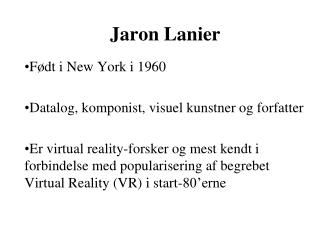 jaron lanier