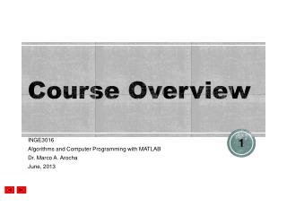 Course Overview