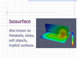 Isosurface