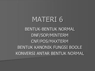 materi 6