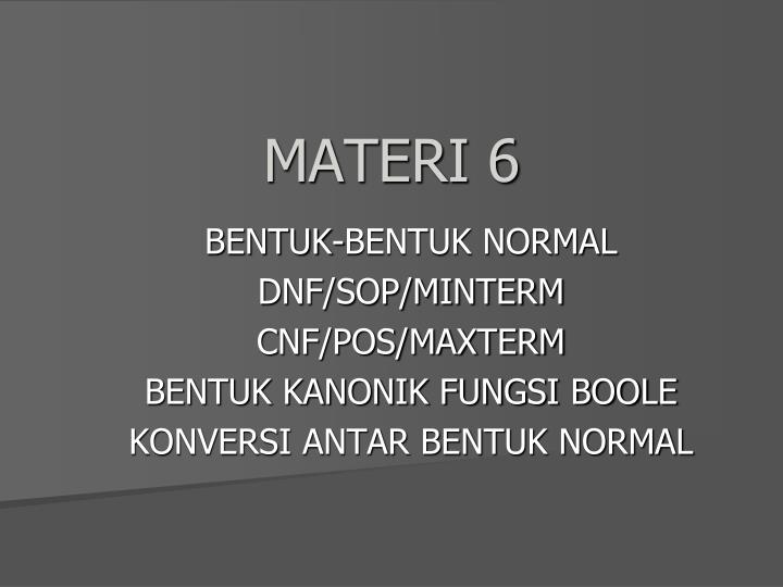 materi 6