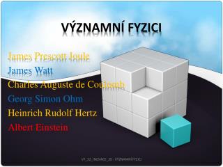 v znamn fyzici