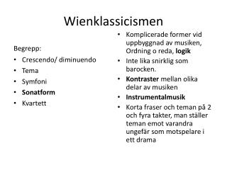 wienklassicismen